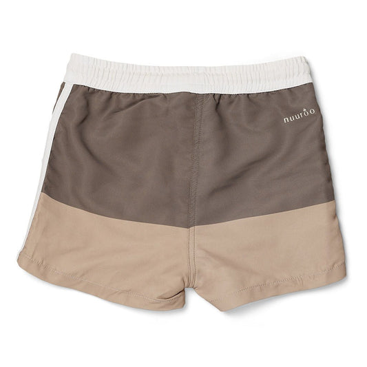 Milo swim shorts Ligth brown / Warm green