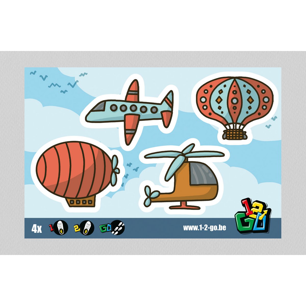 Schoenstickers - hulp voor links en rechts aantrekken - 14 varianten