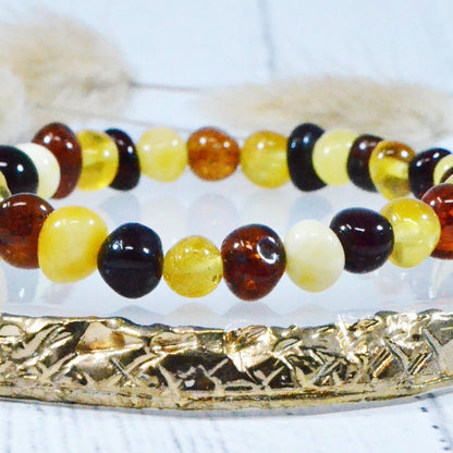 Amber Multi volwassen armband