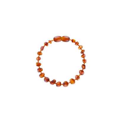 Cognac - Amber armband - baby