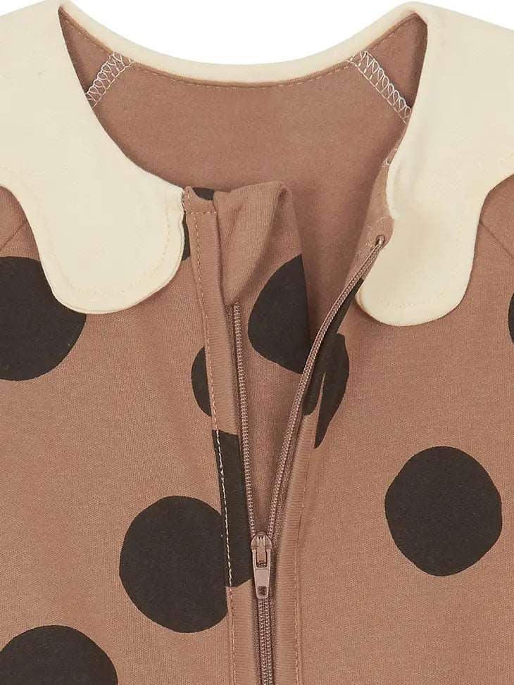 Baby pyjama met rits - Chestnut