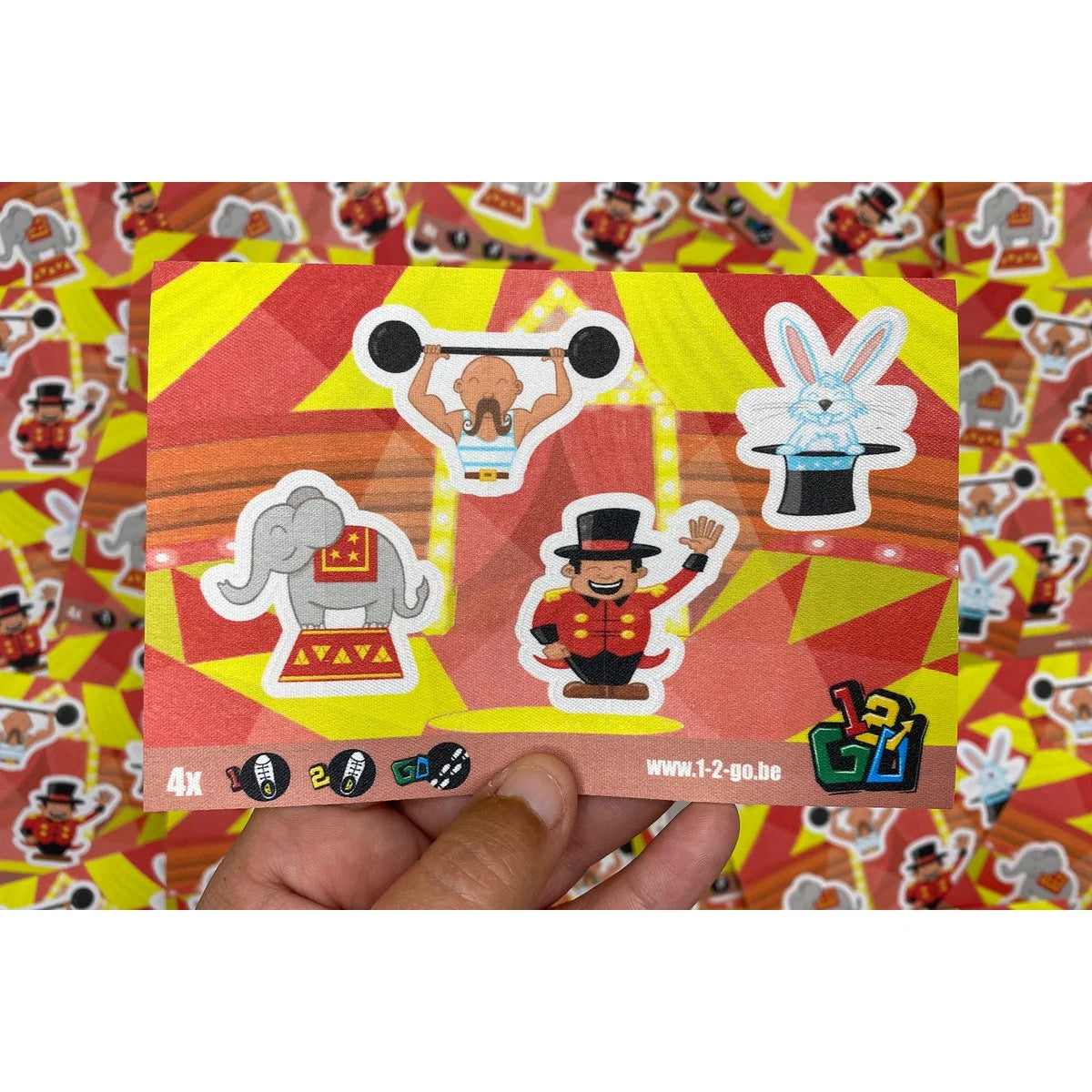 Schoenstickers - hulp voor links en rechts aantrekken - 14 varianten