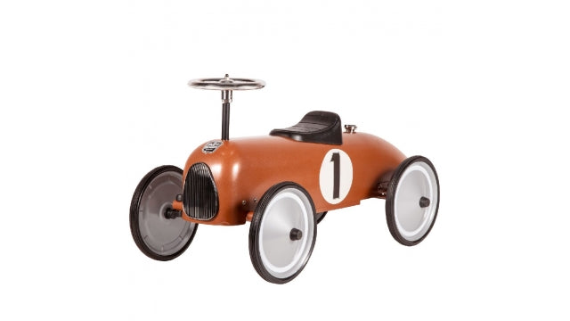 Retro Roller Formule 1 Loopauto 6 kleuren