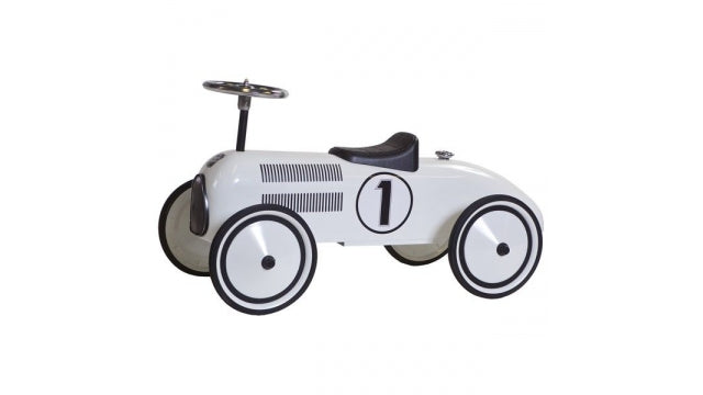 Retro Roller Formule 1 Loopauto 6 kleuren