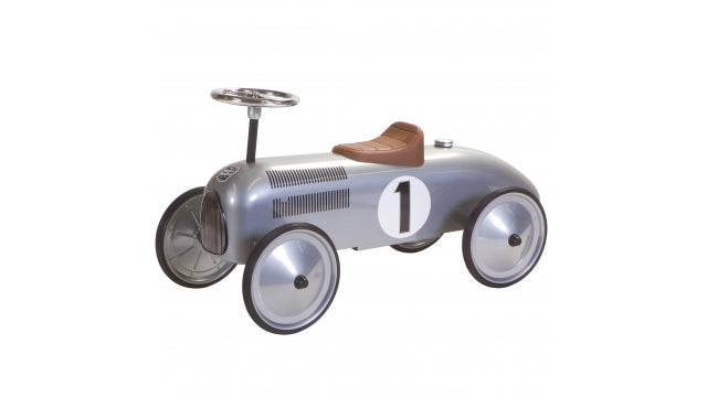 Retro Roller Formule 1 Loopauto 6 kleuren