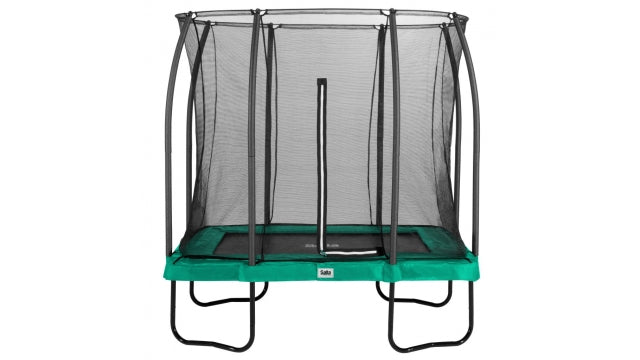 Salta 5091G Comfort Edition Trampoline 153x214 cm + Veiligheidsnet Groen