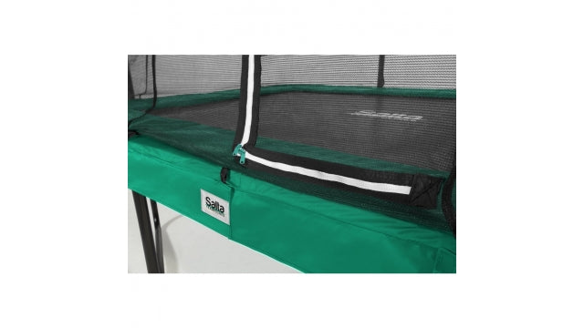 Salta 5091G Comfort Edition Trampoline 153x214 cm + Veiligheidsnet Groen