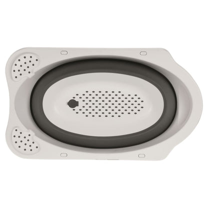 Bathroom Solutions Babybadje Inklapbaar Wit En Grijs Blauw En Wit