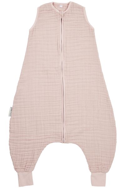 PULL BÉBÉ SOMMEIL D'ÉTÉ COMBINAISON HYDROPHILE PRÉLAVÉE UNI - ROSE TENDRE