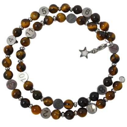 Brown Tiger Eye - Borstvoeding armband