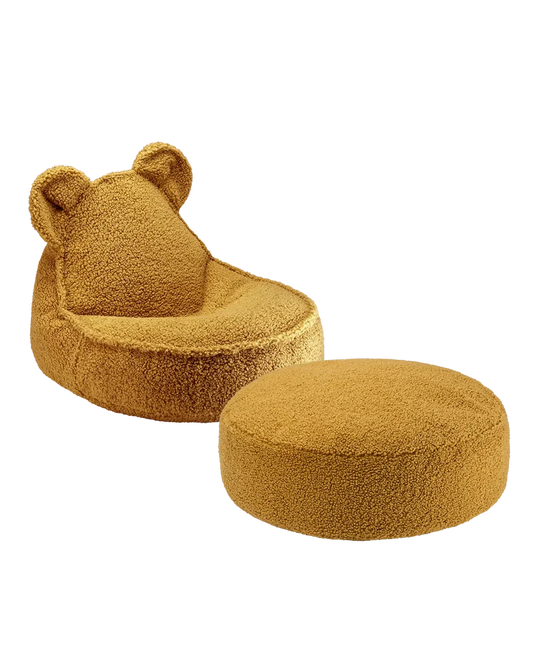 Bear Beanbag & Ottoman SET - 3 kleuren