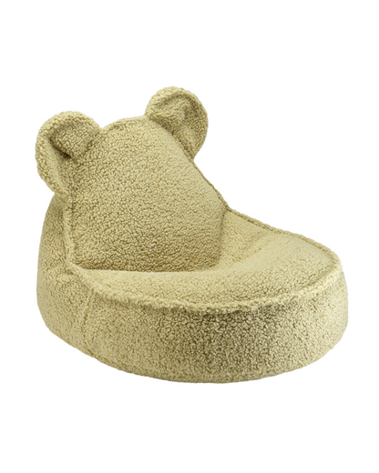 WIGIWAMA Pouf Ours en Peluche - 3 Couleurs