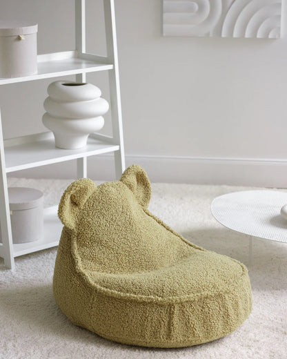 WIGIWAMA Pouf Ours en Peluche - 3 Couleurs