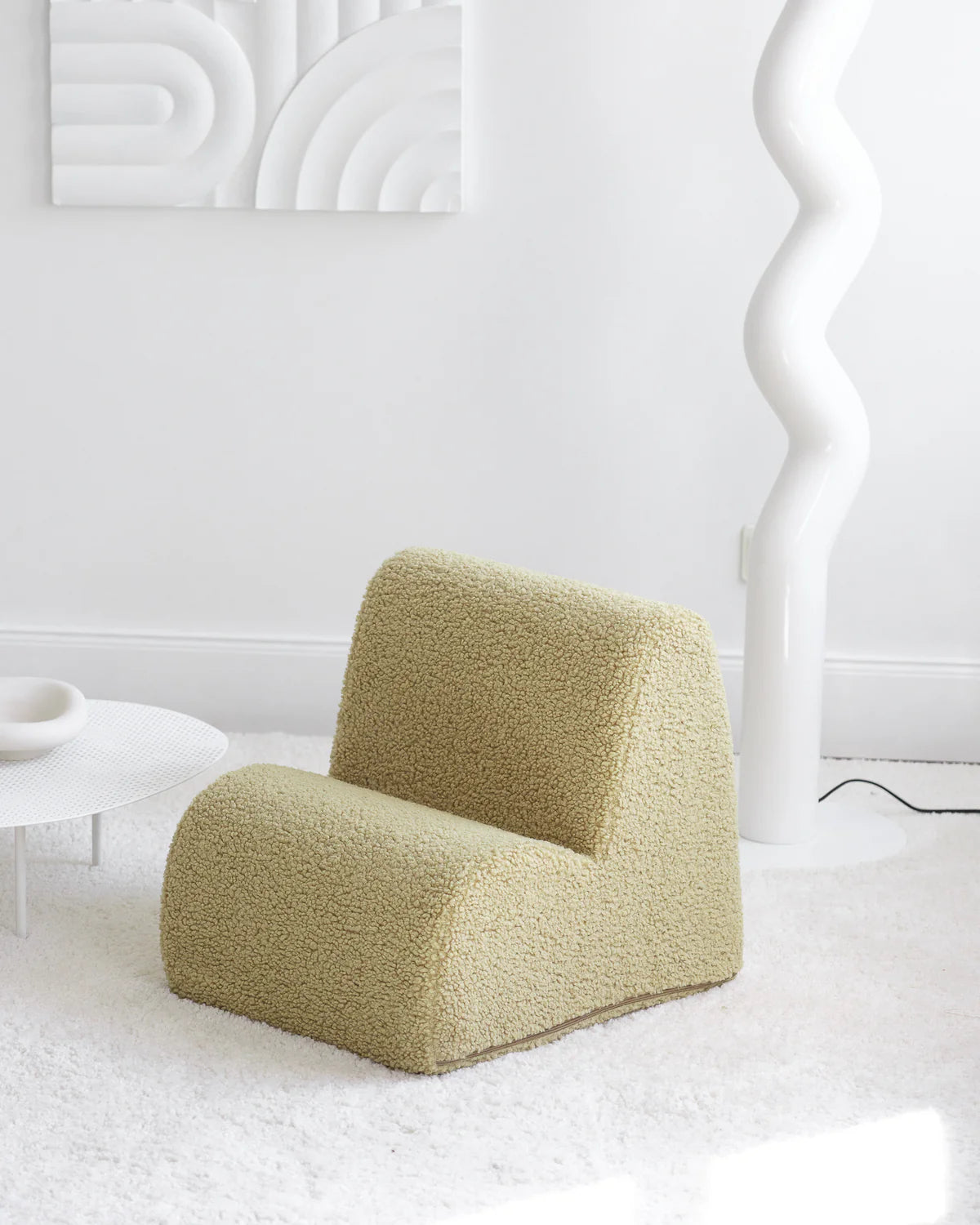 Cloud Chair Teddy - Matcha