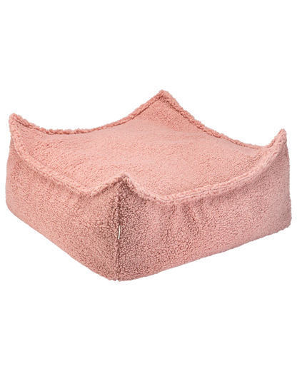 WIGIWAMA Pouf Carré Teddy - 3 Couleurs