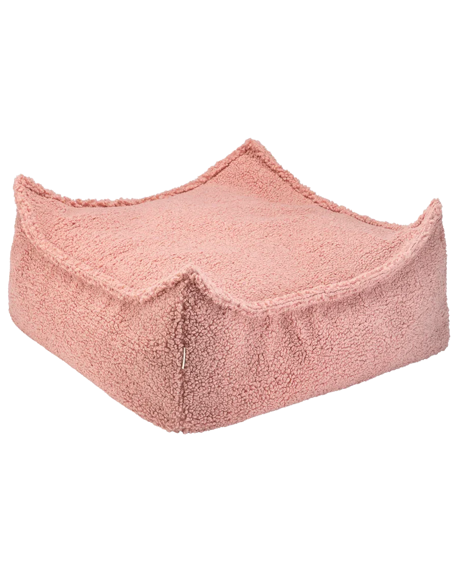 Ottoman TEDDY poef vierkant - 5 kleuren