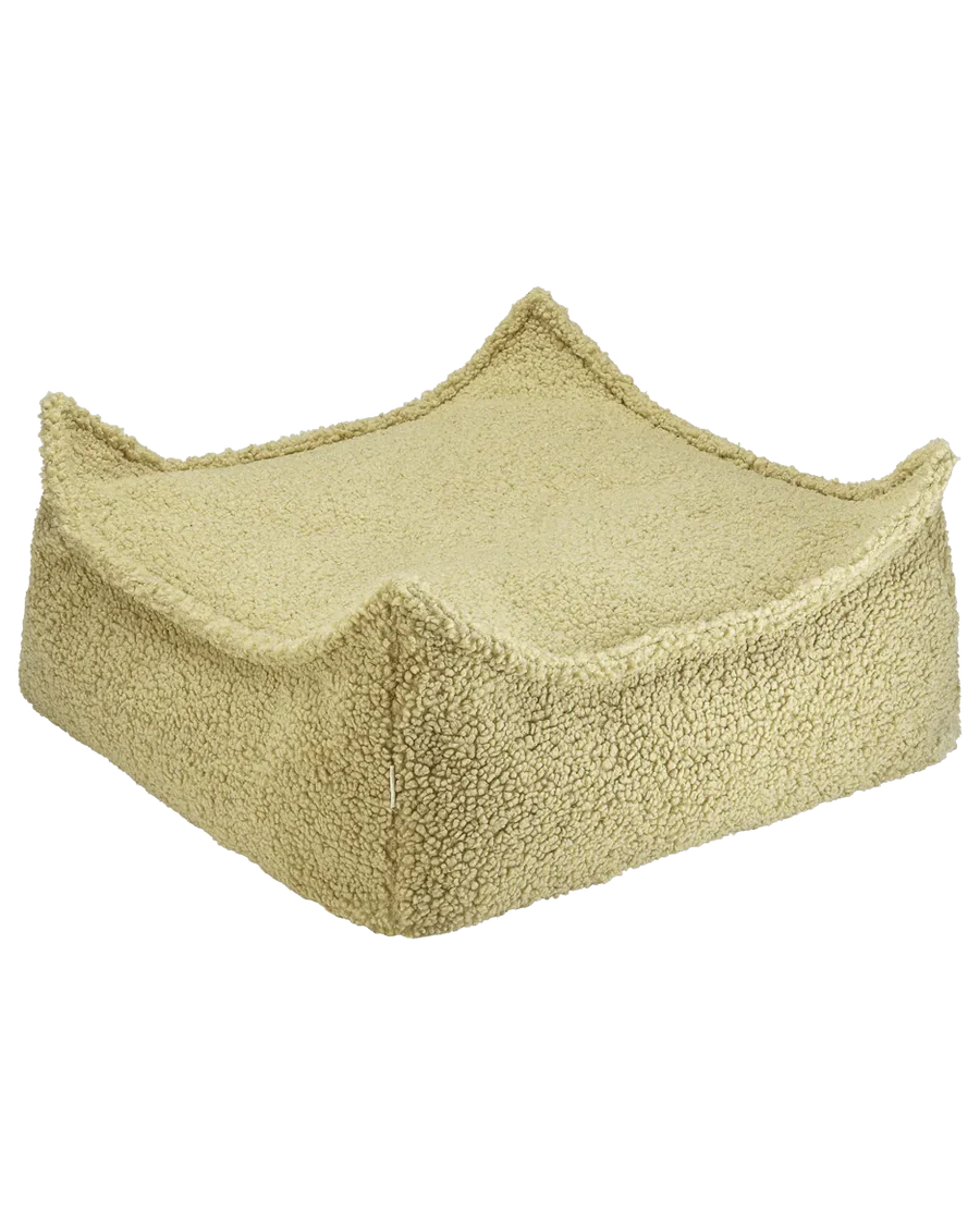 Ottoman TEDDY poef vierkant - 5 kleuren