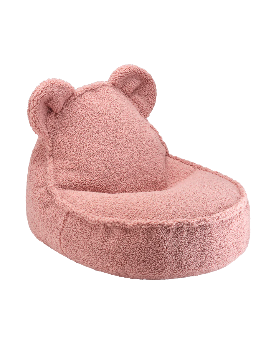 WIGIWAMA Pouf Ours en Peluche - 3 Couleurs