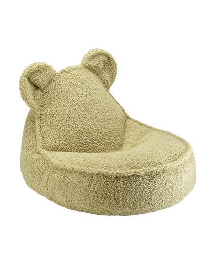 WIGIWAMA Pouf Ours en Peluche - 3 Couleurs