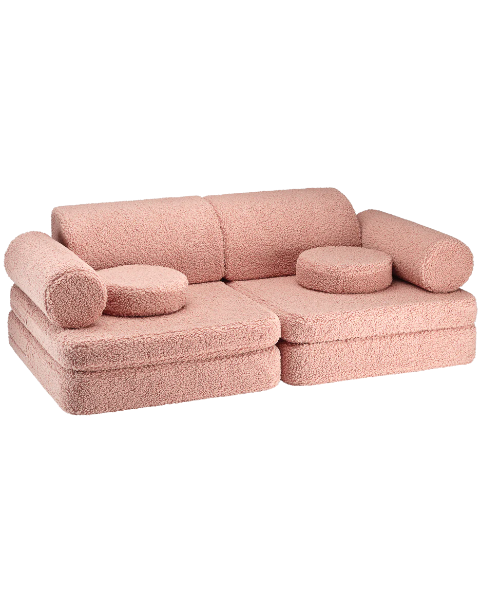 Sofa Teddy Settee - Guava