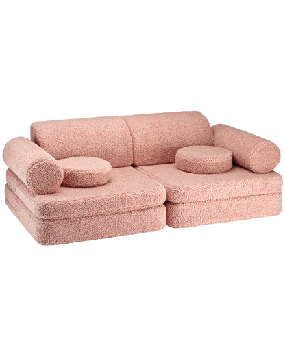 Sofa Teddy Settee - Guava