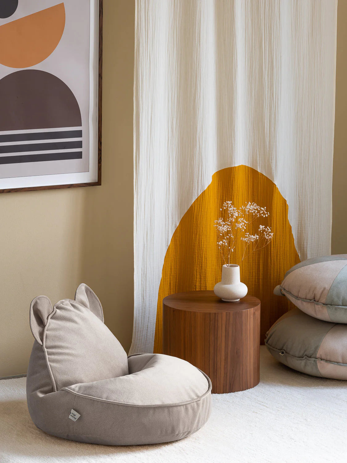 Beanbag Bear Velvet zitzak | 3 kleuren