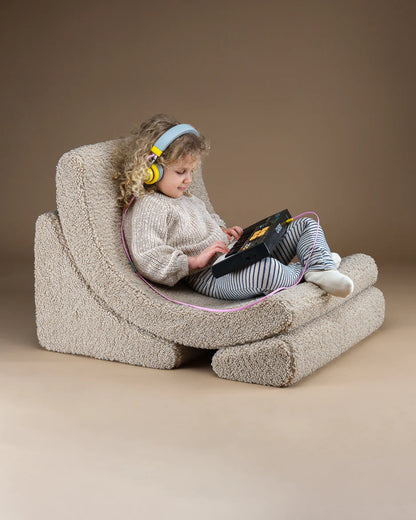 Biscuit Moon Chair - Teddy