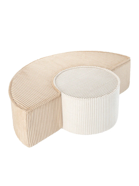 Brown Sugar Pouffe Set