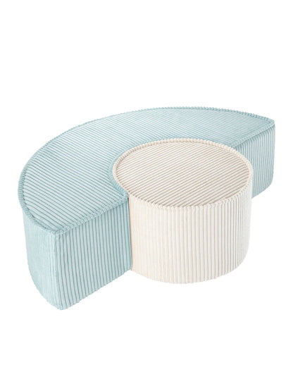 Peppermint Green Pouffe Set