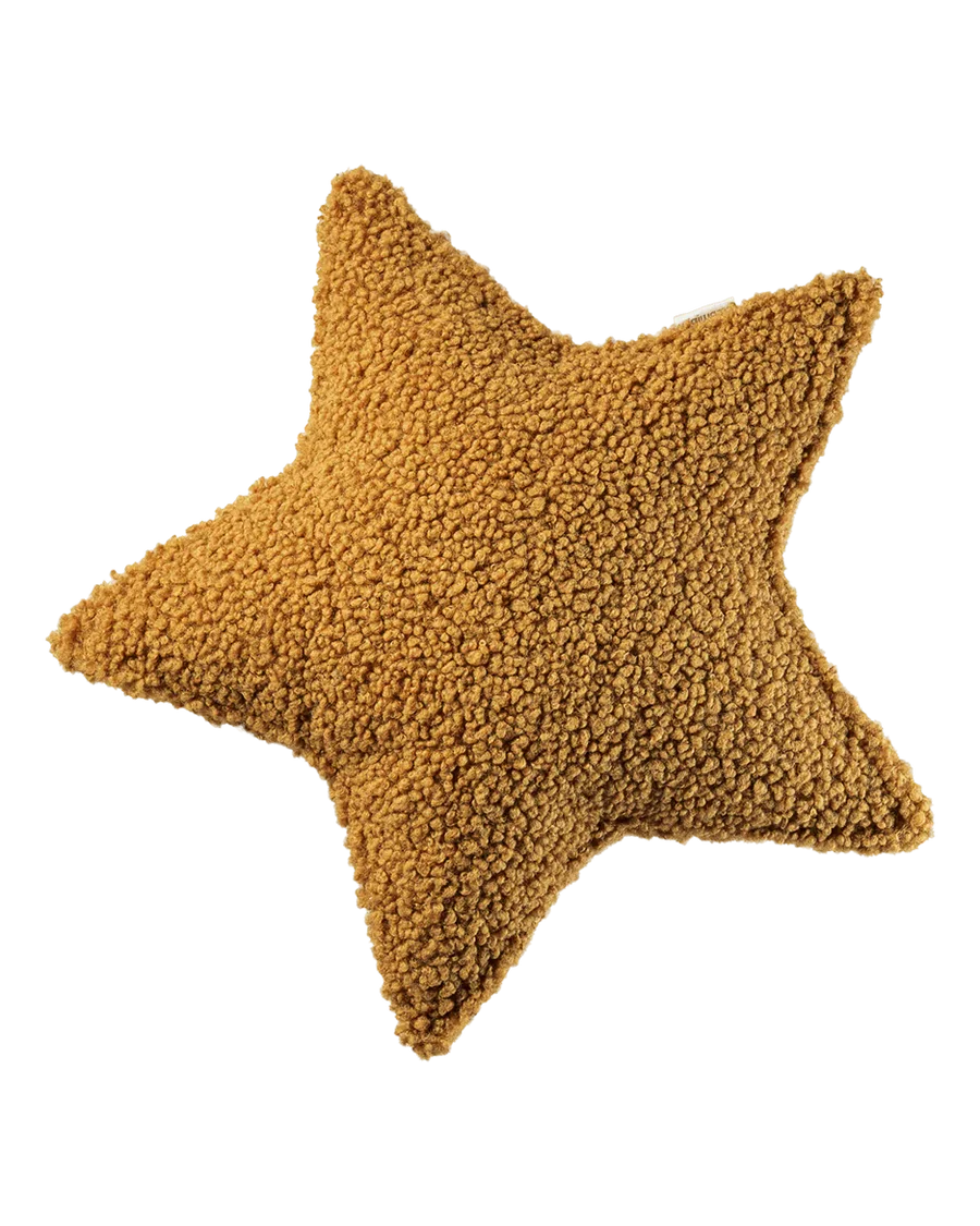 Ster TEDDY kussen - 5 kleuren