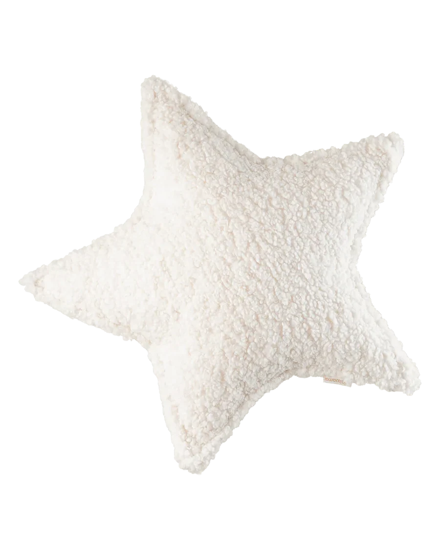 Ster TEDDY kussen - 5 kleuren