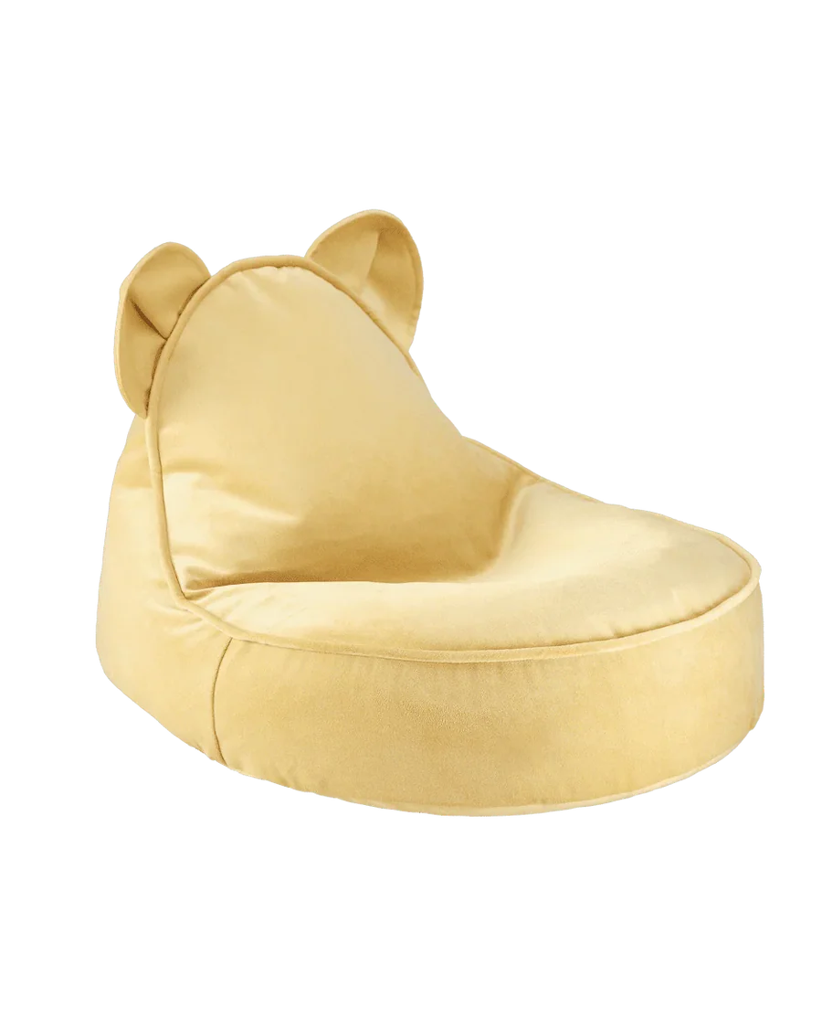 WIGIWAMA Pouf Ours en Peluche - 3 Couleurs
