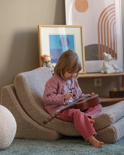 Biscuit Moon Chair - Teddy