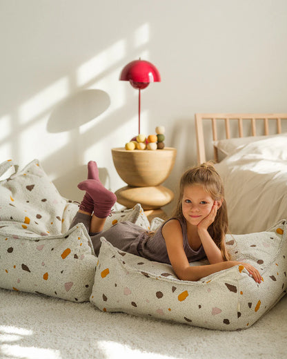 Beanbag Chair - Terrazzo Marble