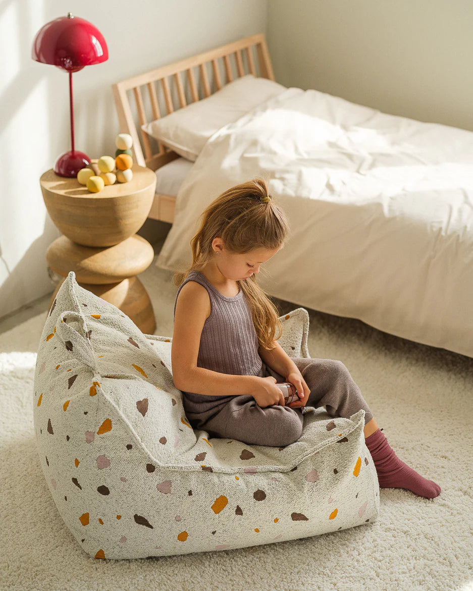 Beanbag Chair - Terrazzo Marble