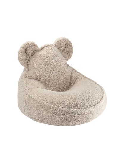 WIGIWAMA Pouf Ours en Peluche - 3 Couleurs