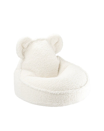 WIGIWAMA Pouf Ours en Peluche - 3 Couleurs