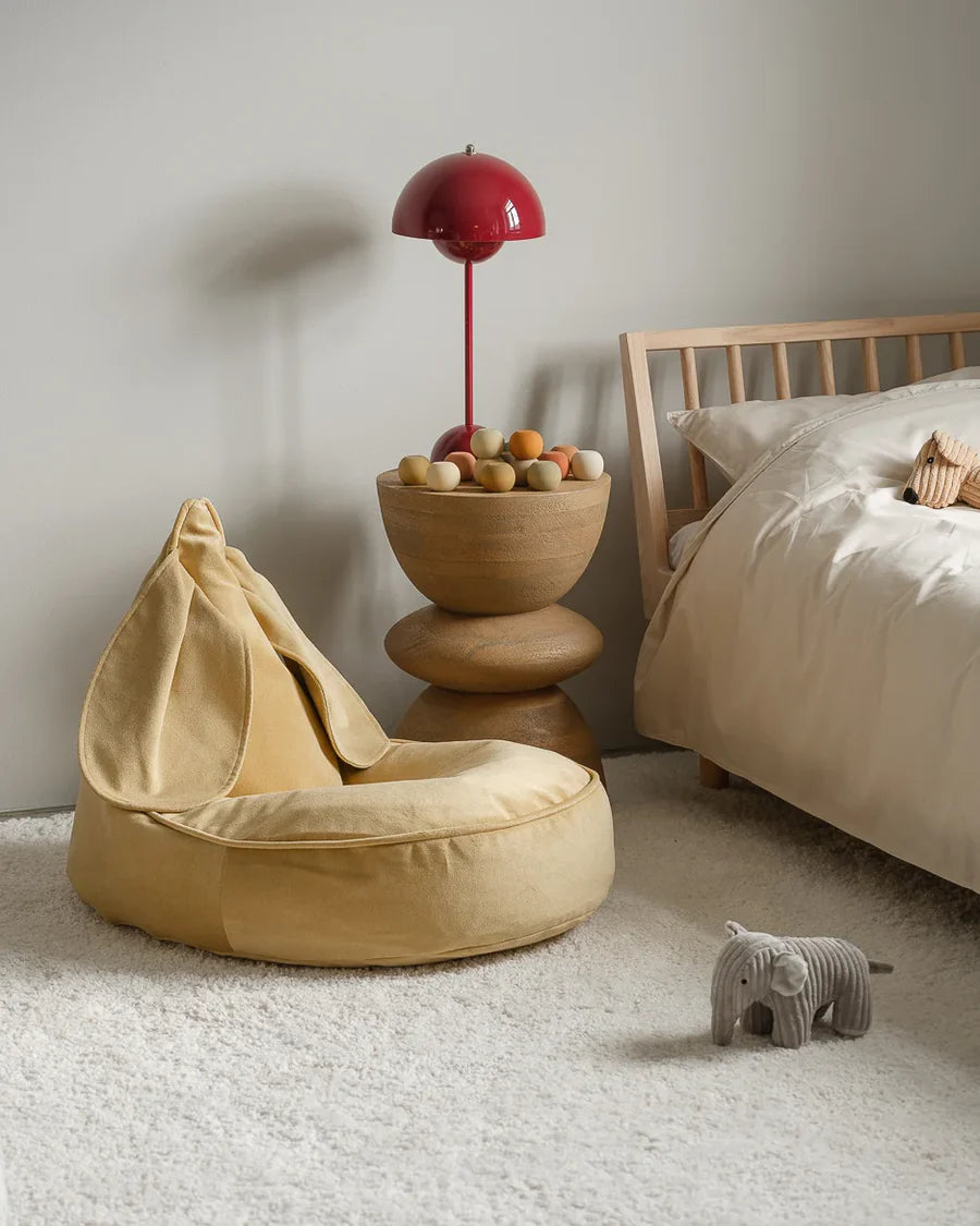 WIGIWAMA Pouf Ours en Peluche - 3 Couleurs