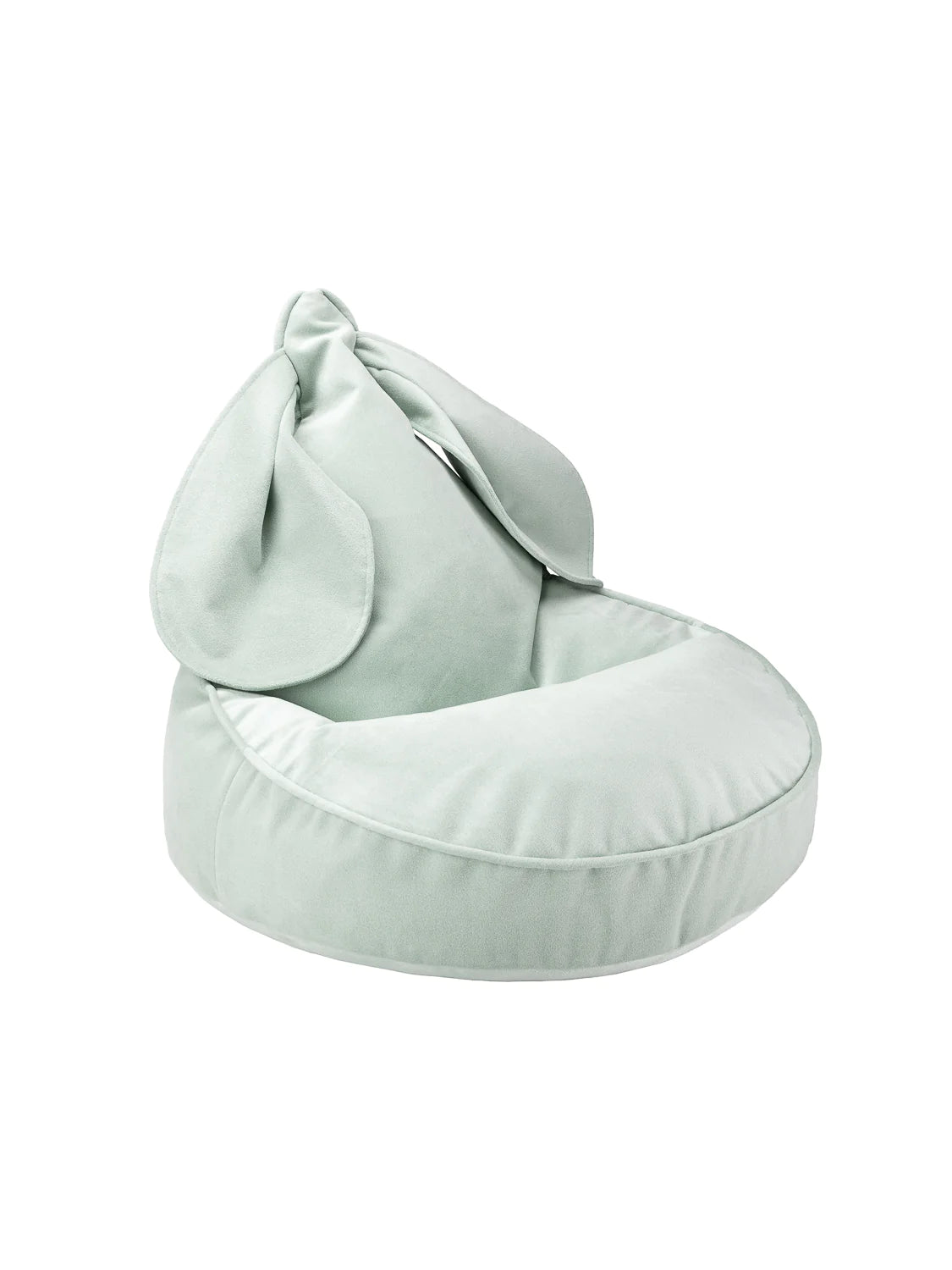 Bunny Beanbag Velvet  zitzak - Misty Green