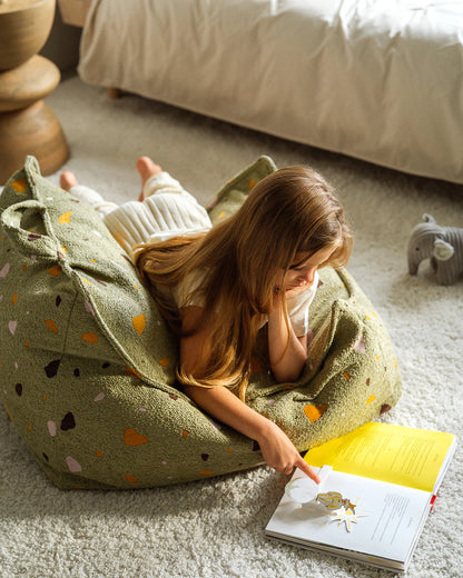 Beanbag Chair - Terrazzo Moss