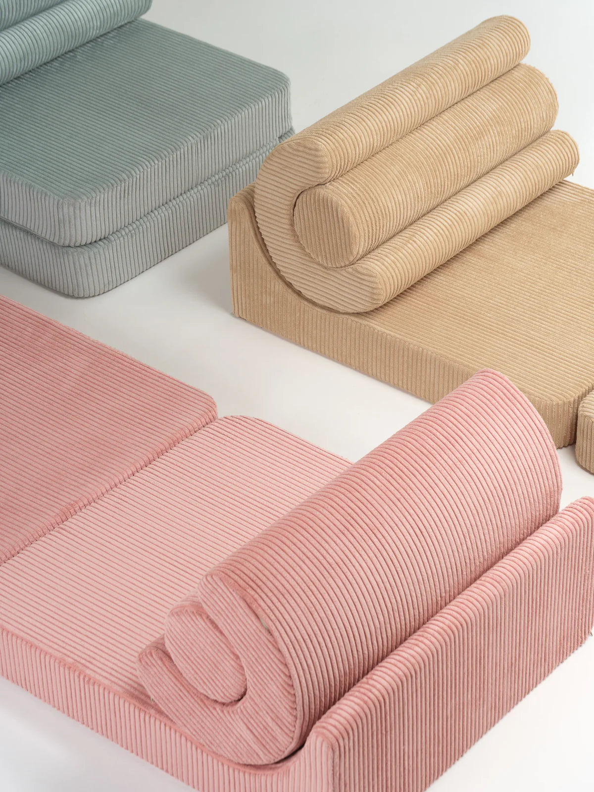 Flipster Corduroy Matras stoel -  3 kleuren