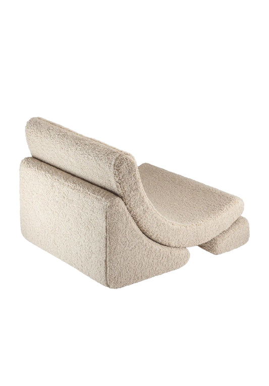 Chaise Lune Biscuit Wigiwama - Teddy 