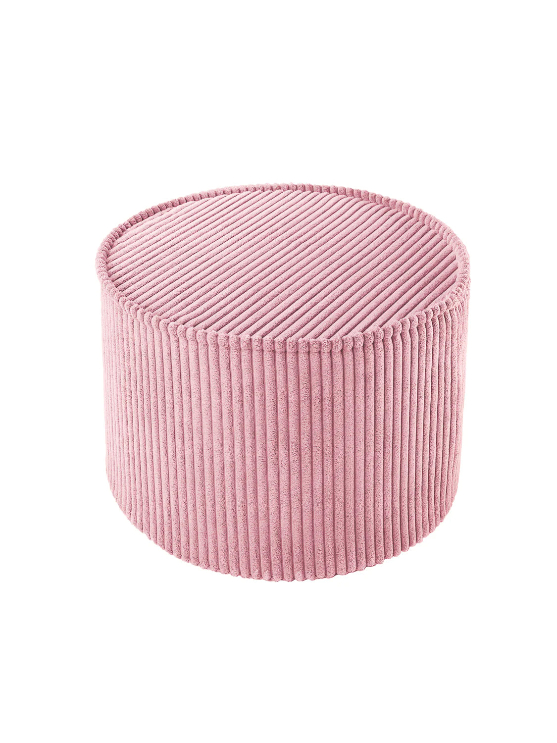 Poef Corduroy - Pink Mousse