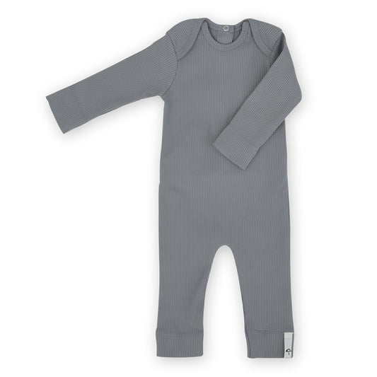 SAGA Copenhagen - Jumpsuit rib met mutsje - Flintstone