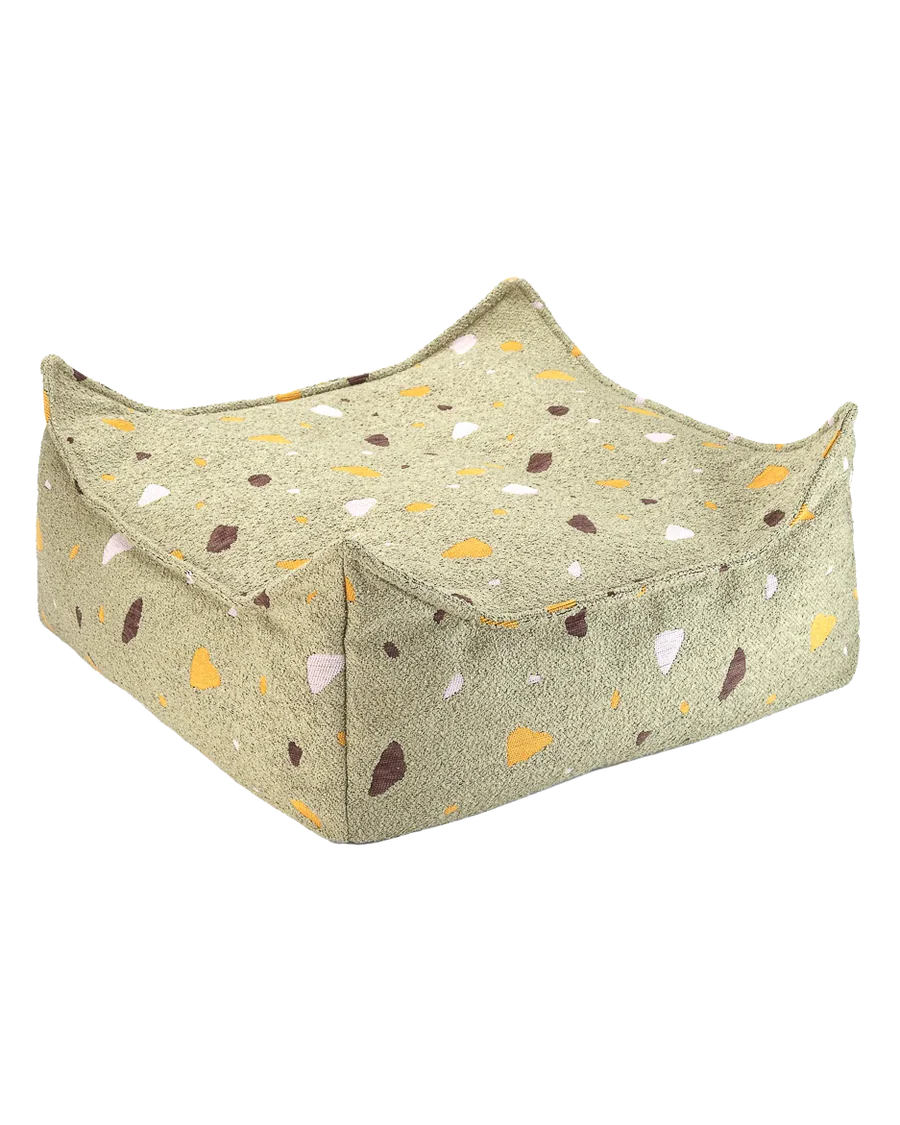 Ottoman Poef - Terrazzo - 3 kleuren