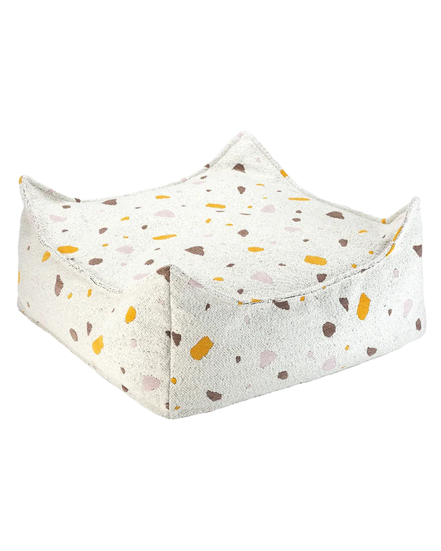 Ottoman Poef - Terrazzo - 3 kleuren