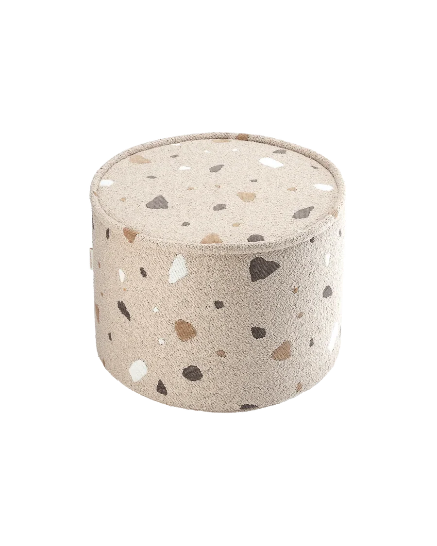 WIGIWAMA Pouf Velours Côtelé - 6 Couleurs 