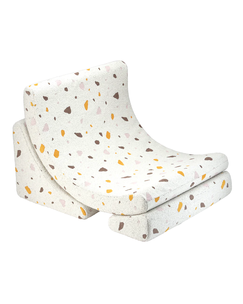 Moon Chair - Terrazzo Marble