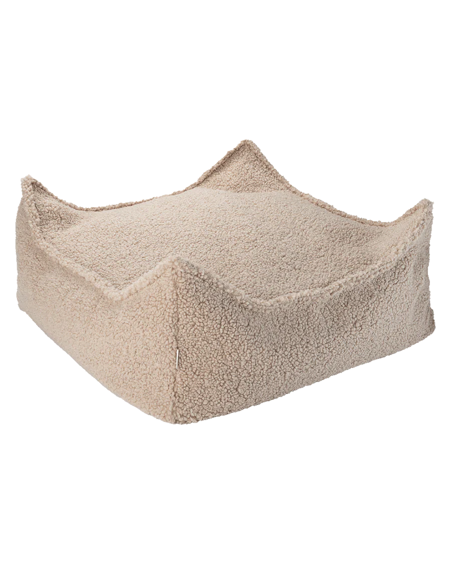 Ottoman TEDDY poef vierkant - 5 kleuren