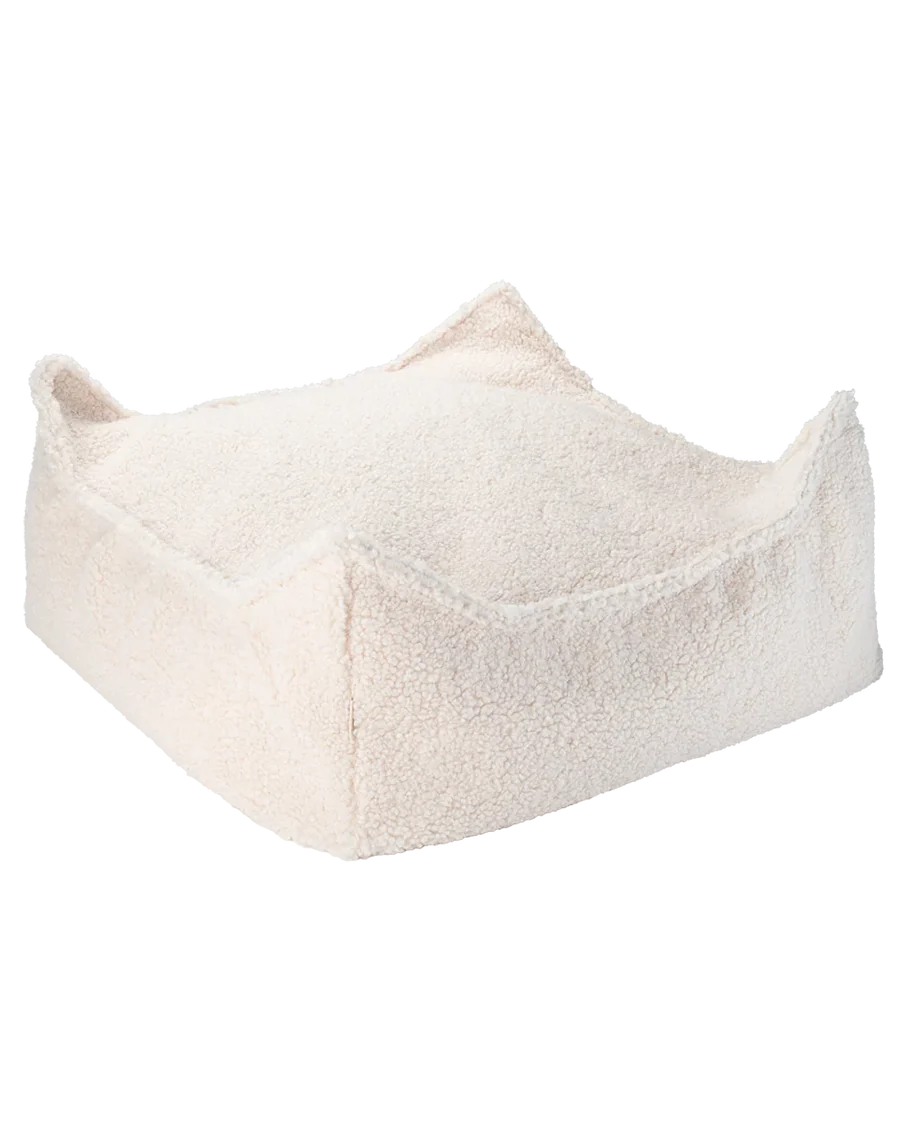 Ottoman TEDDY poef vierkant - 5 kleuren